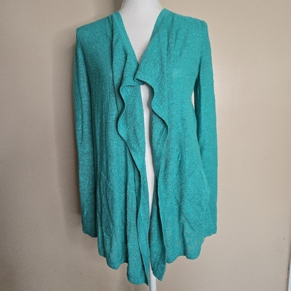 Lilly Pulitzer Teal Knit Cardigan